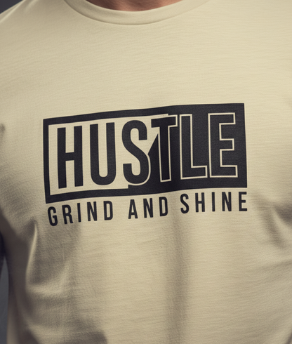 Mens  Supima T-Shirt (Unisex) Hustle