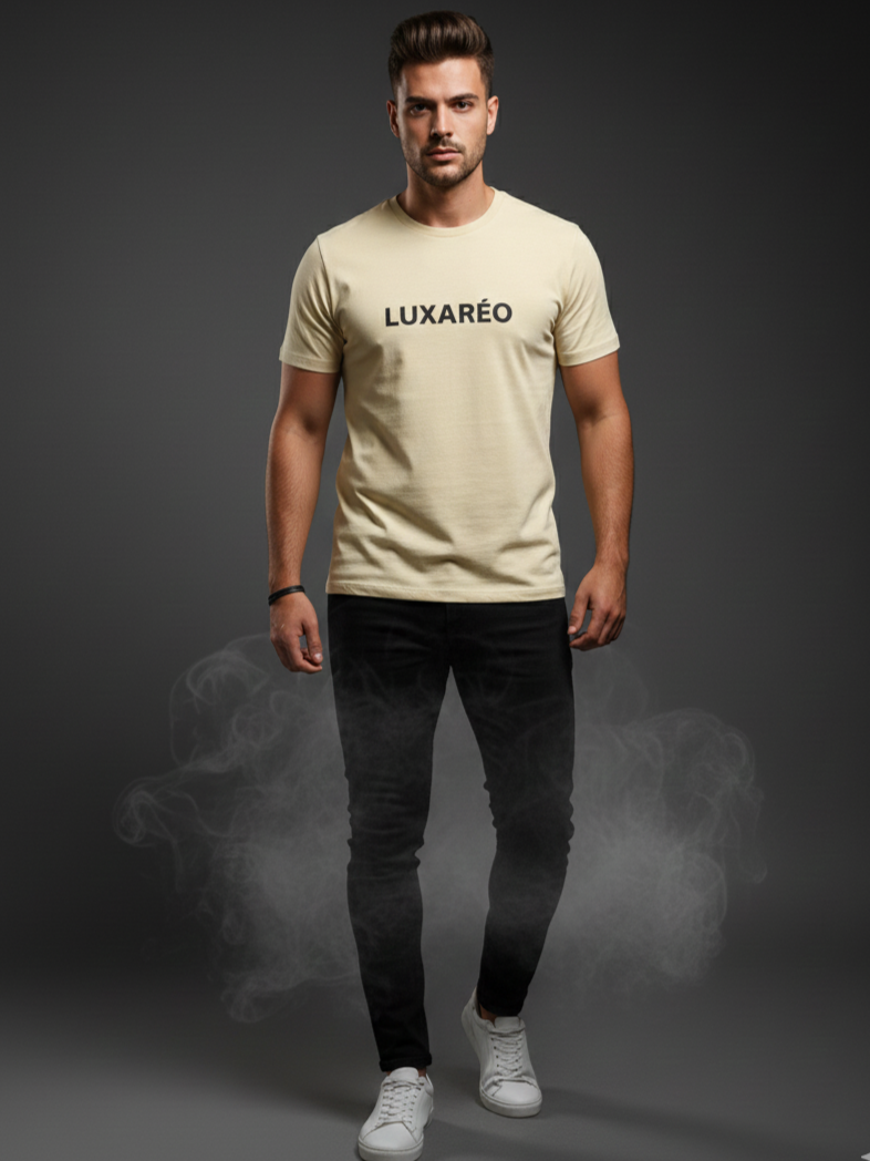 Luxareo Unisex Mens , Womens T-Shirt Supima