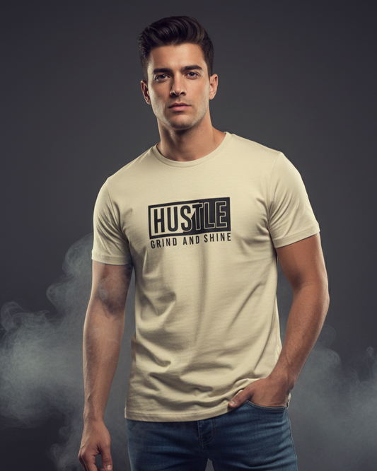 Mens  Supima T-Shirt (Unisex) Hustle