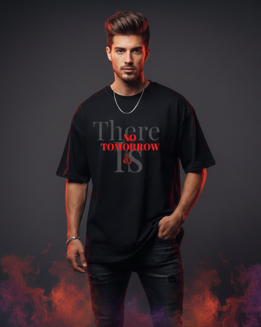 Mens Terry Oversized Tee ( Unisex ) There is No love