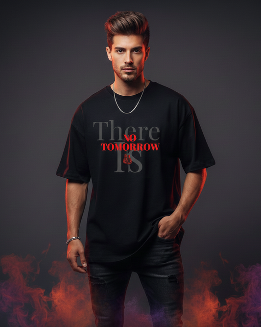 Mens Terry Oversized Tee ( Unisex ) There is No love