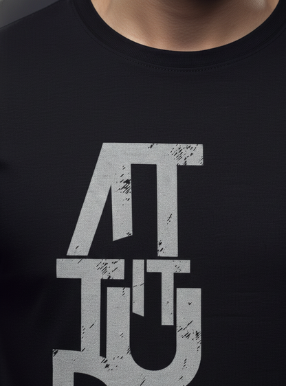 Mens T-Shirt Supima (Unisex) Attitude