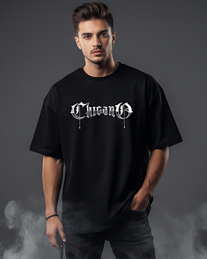 Mens Terry Oversized Tee ( Unisex ) Chicago